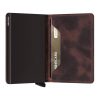 Chocolate Slimwallet Vintage Cardholder - Stylefav