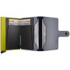Grey Lime Miniwallet Matte Cardholder - Stylefav