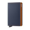 Blue Orange Slimwallet Matte Cardholder - Stylefav