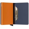 Blue Orange Slimwallet Matte Cardholder - Stylefav