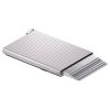 Silver Premium+ Fluted Cardprotector for Magsafe - Stylefav