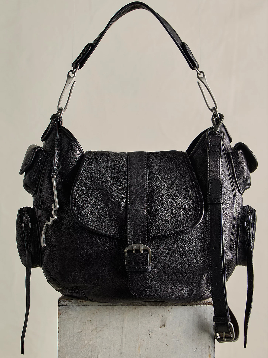 Asher Slouchy Leather Tote Bag - Stylefav