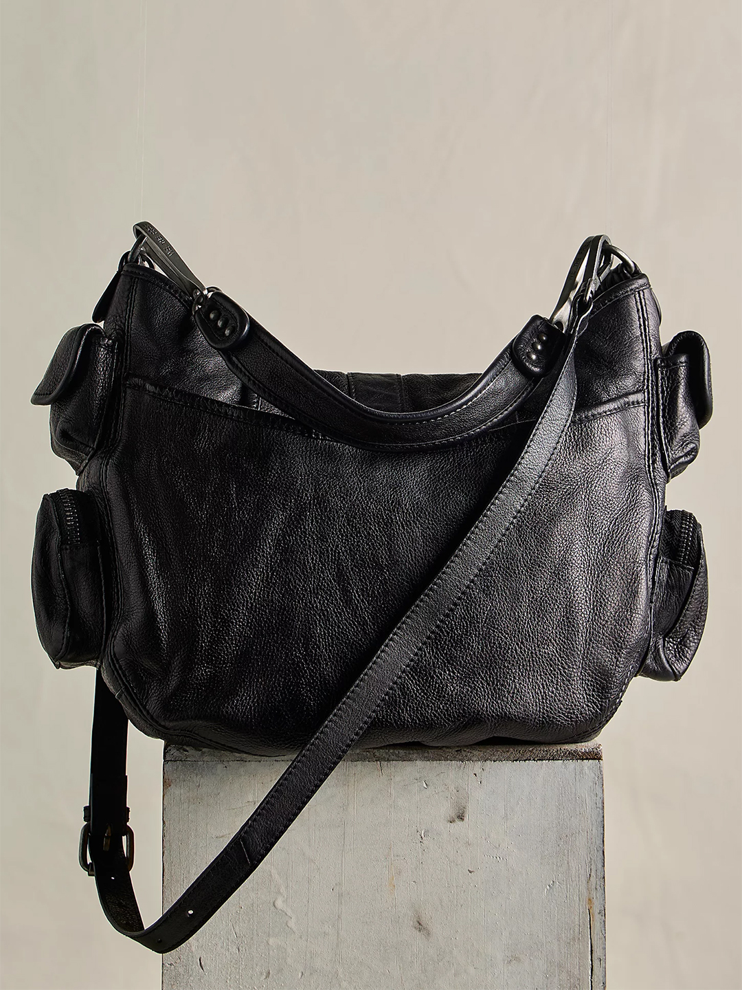 Asher Slouchy Leather Tote Bag - Stylefav