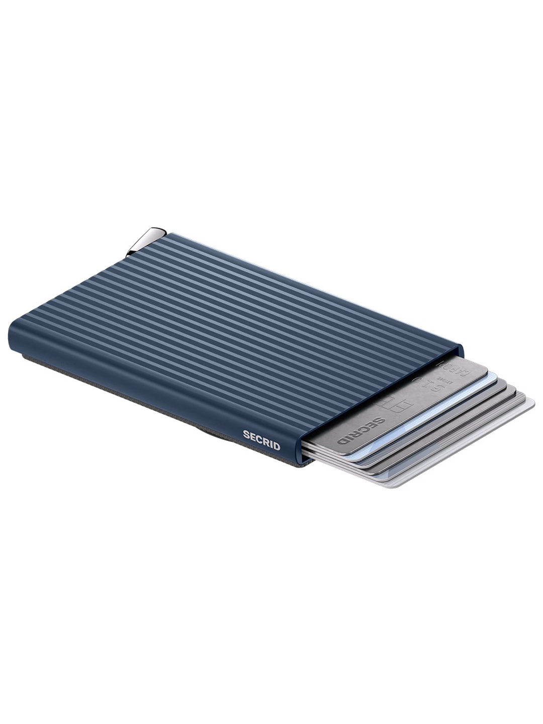 Navy Premium+ Fluted Cardprotector for Magsafe - Stylefav