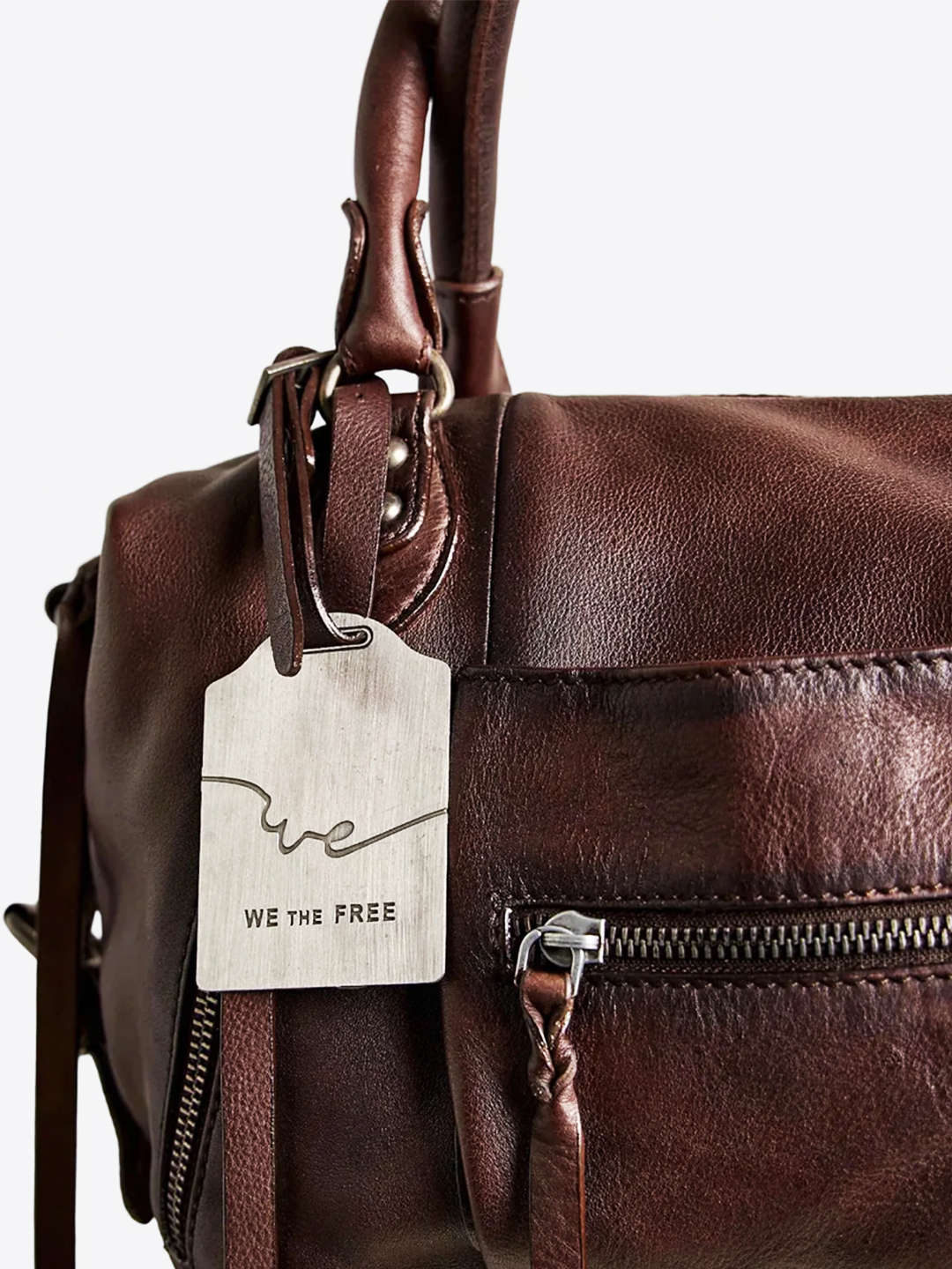 Espresso Baby Emerson Leather Bag - Stylefav