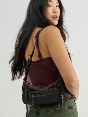 Black Emerson Shoulder Bag - Stylefav