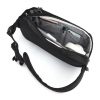 V Tech Anti-Theft Black Sling Crossbody Pack 10L - Stylefav