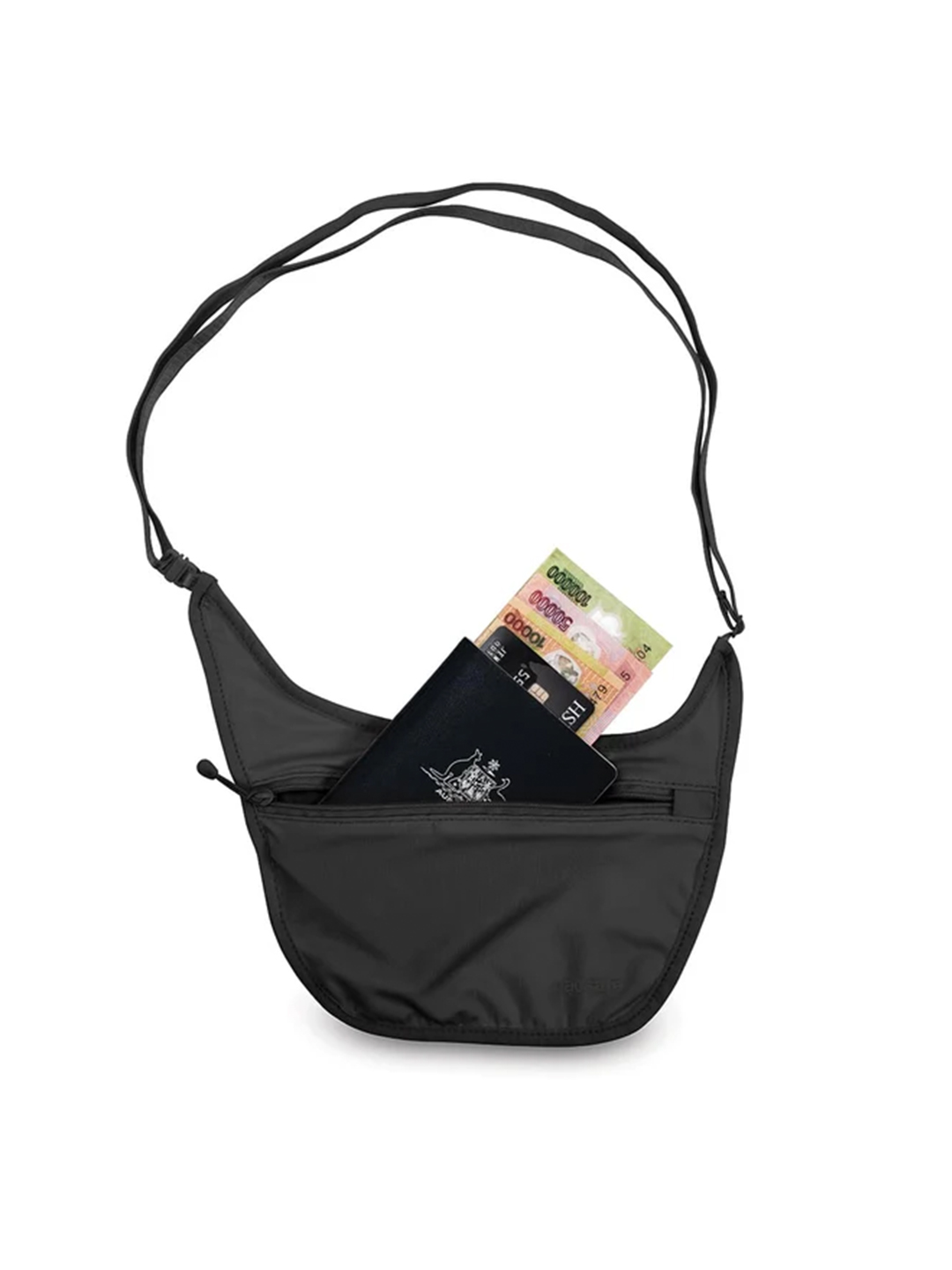 Coversafe S80 Secret Travel Black Body Pouch - Stylefav