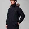 Men's Cape Ridge Black Parka - Stylefav