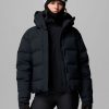 Women's Roffe Ridge Down Heat Seal Black Ski Jacket - Stylefav