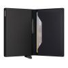 Black-Black Matte Bandwallet Money/Cardholder - Stylefav