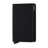 Crisple Black Leather Slimwallet Cardholder - Stylefav