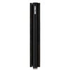 Crisple Black Leather Slimwallet Cardholder - Stylefav