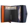 Night Blue & Orange Envelope Wallet Matte - Stylefav