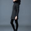 CALLA-BXZ Agile-360 Stretch Light Down Coat with Blue Fox Fur Collar - Stylefav